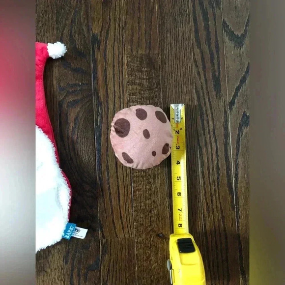 NWOT! BARK! Dog’s Large 3-piece Santa Crinkle Toy w/Choc Chip Cookies! - Picture 7 of 10